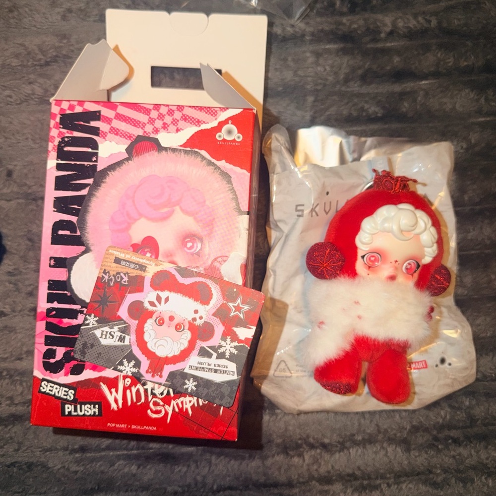 POP MART SKULLPANDA Winter Symphony Series Plush - SECRET CONFIRMED